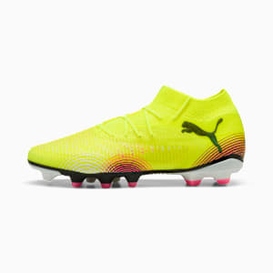 Botines de fútbol para suelo firme/artificial para hombre FUTURE 8 PRO, Yellow Alert-PUMA Black-Sun Struck, extralarge