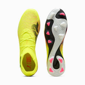 Botines de fútbol para suelo firme/artificial para hombre FUTURE 8 PRO, Yellow Alert-PUMA Black-Sun Struck, extralarge