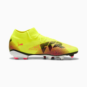 Botines de fútbol para suelo firme/artificial para hombre FUTURE 8 PRO, Yellow Alert-PUMA Black-Sun Struck, extralarge