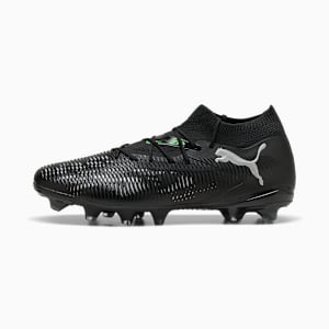 FUTURE 8 MATCH FG/AG Football Boots Unisex, PUMA Black-Cool Light Gray-Fluo Green, extralarge-GBR