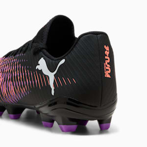 Tacos de fútbol FUTURE 8 PLAY FG/AG, PUMA Black-PUMA White-Glowing Red, extralarge