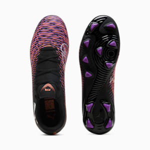 Tacos de fútbol FUTURE 8 PLAY FG/AG, PUMA Black-PUMA White-Glowing Red, extralarge