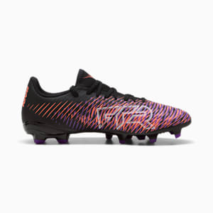 Tacos de fútbol FUTURE 8 PLAY FG/AG, PUMA Black-PUMA White-Glowing Red, extralarge