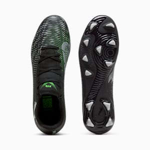 Tacos de fútbol FUTURE 8 PLAY FG/AG, PUMA Black-Cool Light Gray-Fluo Green, extralarge