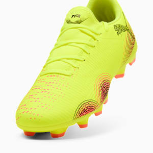 Tacos de fútbol FUTURE 8 PLAY FG/AG, Yellow Alert-PUMA Black-Sun Struck, extralarge