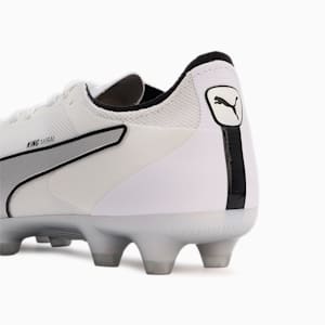 メンズ キング ミライ アルティメット II HG サッカースパイク, PUMA White-PUMA Silver-PUMA Black, extralarge-JPN