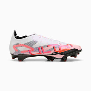 ウィメンズ ウルトラ 5 カーボン FG サッカー スパイク, PUMA White-PUMA Black-Glowing Red, extralarge-JPN