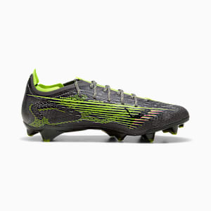 Botines de fútbol para suelos firmes para mujer ULTRA 5 CARBON, Matte Aged Silver-Yellow Alert-Sun Struck, extralarge