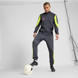 ULTRA 5 ULTIMATE Firm Ground Men's Soccer Cleats, PUMA Black-PUMA Silver-Bright Aqua, extralarge
