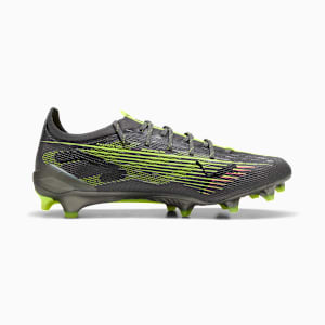 ULTRA 5 ULTIMATE Firm Ground Women's Soccer Cleats, Matte Aged Silver-Yellow Alert-Sun Struck, extralarge