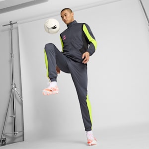 ULTRA 5 PRO Firm Ground/Artificial Ground Men's Soccer Cleats, PUMA White-PUMA Black-Glowing Red, extralarge