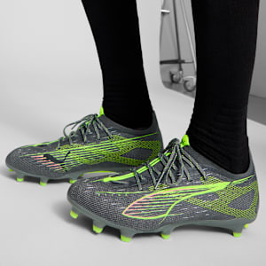 Botines de fútbol para suelo firme/artificial para hombre FUTURE 5 PRO, Matte Aged Silver-Yellow Alert-Sun Struck, extralarge