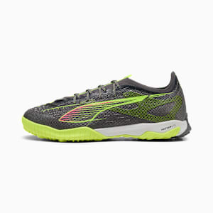 Tacos de futbol ULTRA 5 PRO CAGE, Matte Aged Silver-Yellow Alert-Sun Struck, extralarge