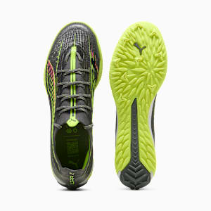 Tacos de futbol ULTRA 5 PRO CAGE, Matte Aged Silver-Yellow Alert-Sun Struck, extralarge
