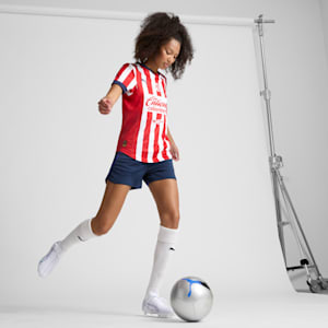 ULTRA 5 MATCH+ BRILLIANCE Firm Ground/Artificial Ground Women's Soccer Cleats, PUMA White-PUMA Black-Spring Lavender, extralarge
