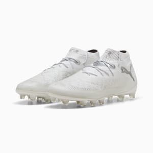 メンズ フューチャー 8 アルティメット AG サッカー スパイク, PUMA White-Matte Silver, extralarge-JPN
