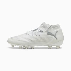 メンズ フューチャー 8 アルティメット AG サッカー スパイク, PUMA White-Matte Silver, extralarge-JPN