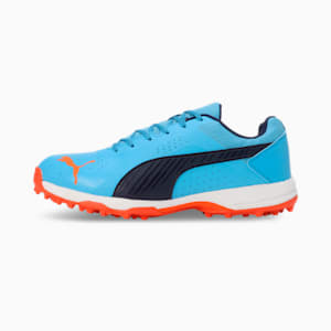 Cricket All-Rounder Shoes, PUMA Navy-Bonnie Blue-Rickie Orange, extralarge-IND