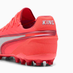 メンズ キング アルティメット MG サッカー スパイク, Glowing Red-PUMA White-Red Fire, extralarge-JPN