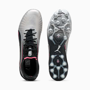 メンズ キング アルティメット MG サッカー スパイク, PUMA Silver-PUMA Black-Sun Struck-PUMA White, extralarge-JPN
