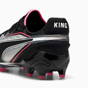 Botines de fútbol para suelo firme/artificial para mujer KING ULTIMATE, PUMA Silver-PUMA Black-Sun Struck-PUMA White, extralarge