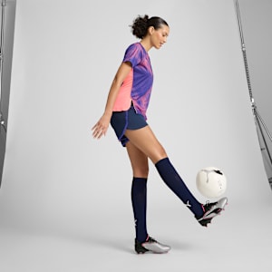 Botines de fútbol para suelo firme/artificial para mujer KING ULTIMATE, PUMA Silver-PUMA Black-Sun Struck-PUMA White, extralarge