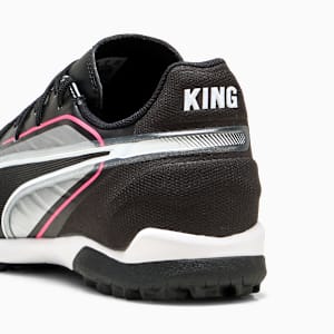 キッズ キング マッチ TT + ミッド サッカー トレーニングシューズ 20-24cm, PUMA Silver-PUMA Black-Sun Struck-PUMA White, extralarge-JPN