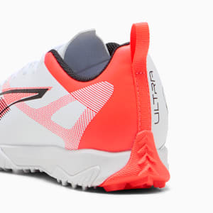 キッズ ウルトラ 5 プレイ TT + ミッド サッカー トレーニングシューズ 20-24cm, PUMA White-PUMA Black-Glowing Red, extralarge-JPN