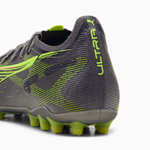 メンズ ウルトラ 5 アルティメット MG サッカー スパイク, Matte Aged Silver-Yellow Alert-Sun Struck, extralarge-JPN