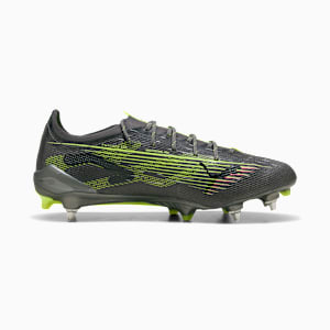 メンズ ウルトラ 5 アルティメット MXSG サッカー スパイク, Matte Aged Silver-Yellow Alert-Sun Struck, extralarge-JPN