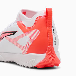 キッズ ウルトラ 5 マッチ TT + ミッド サッカー トレーニングシューズ 20-24cm, PUMA White-PUMA Black-Glowing Red, extralarge-JPN