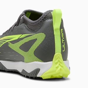 キッズ ウルトラ 5 マッチ TT + ミッド サッカー トレーニングシューズ 20-24cm, Matte Aged Silver-Yellow Alert-Puma Aged Silver, extralarge-JPN