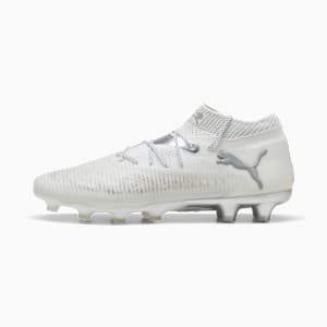 メンズ フューチャー 8 アルティメット HG サッカー スパイク, PUMA White-Matte Silver, extralarge-JPN