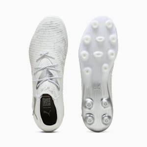 メンズ フューチャー 8 アルティメット HG サッカー スパイク, PUMA White-Matte Silver, extralarge-JPN