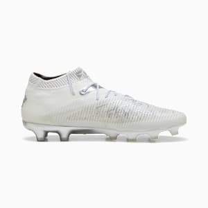 メンズ フューチャー 8 アルティメット HG サッカー スパイク, PUMA White-Matte Silver, extralarge-JPN