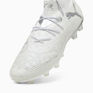 メンズ フューチャー 8 アルティメット HG サッカー スパイク, PUMA White-Matte Silver, extralarge-JPN
