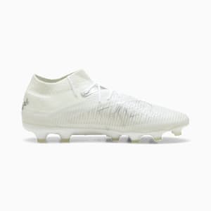ユニセックス フューチャー 8 プロ HG サッカー スパイク, PUMA White-Matte Silver, extralarge-JPN