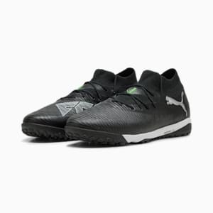 FUTURE 8 PRO Cage Men's Soccer Cleats, PUMA Black-Cool Light Gray-Fluo Green, extralarge