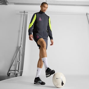 Tacos de fútbol FUTURE 8 PRO, PUMA Black-Cool Light Gray-Fluo Green, extralarge