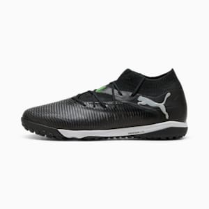 メンズ フューチャー 8 プロ ケージ サッカー トレーニングシューズ, PUMA Black-Cool Light Gray-Fluo Green, extralarge-JPN
