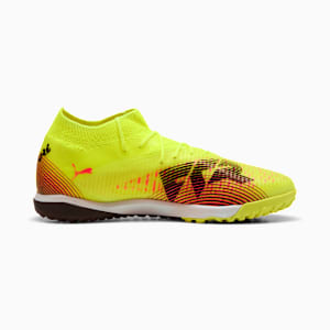 Tacos de fútbol FUTURE 8 PRO, Yellow Alert-PUMA Black-Sun Struck, extralarge