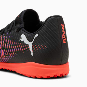FUTURE 8 PLAY TT Men's Soccer Cleats, PUMA Black-PUMA White-Glowing Red, extralarge