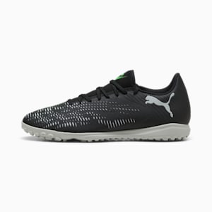 Tacos de fútbol FUTURE 8 PLAY TT, PUMA Black-Cool Light Gray-Fluo Green, extralarge