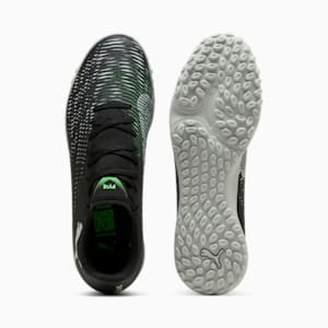 Tacos de fútbol FUTURE 8 PLAY TT, PUMA Black-Cool Light Gray-Fluo Green, extralarge