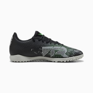 Tacos de fútbol FUTURE 8 PLAY TT, PUMA Black-Cool Light Gray-Fluo Green, extralarge