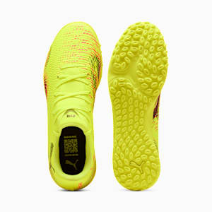 FUTURE 8 PLAY TT Men's Soccer Cleats, Yellow Alert-PUMA Black-Sun Struck, extralarge