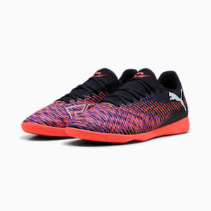 Tacos de fútbol FUTURE 8 PLAY IT, PUMA Black-PUMA White-Glowing Red, extralarge