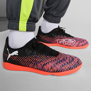 Tacos de fútbol FUTURE 8 PLAY IT, PUMA Black-PUMA White-Glowing Red, extralarge