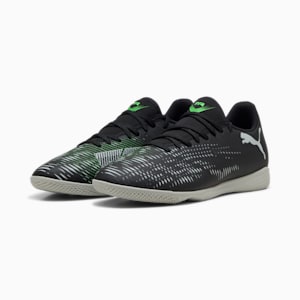 Tacos de fútbol FUTURE 8 PLAY IT, PUMA Black-Cool Light Gray-Fluo Green, extralarge