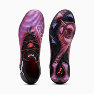 Tacos de fútbol FUTURE 8 ULTIMATE FG/AG para mujer, PUMA Black-PUMA White-Glowing Red, extralarge